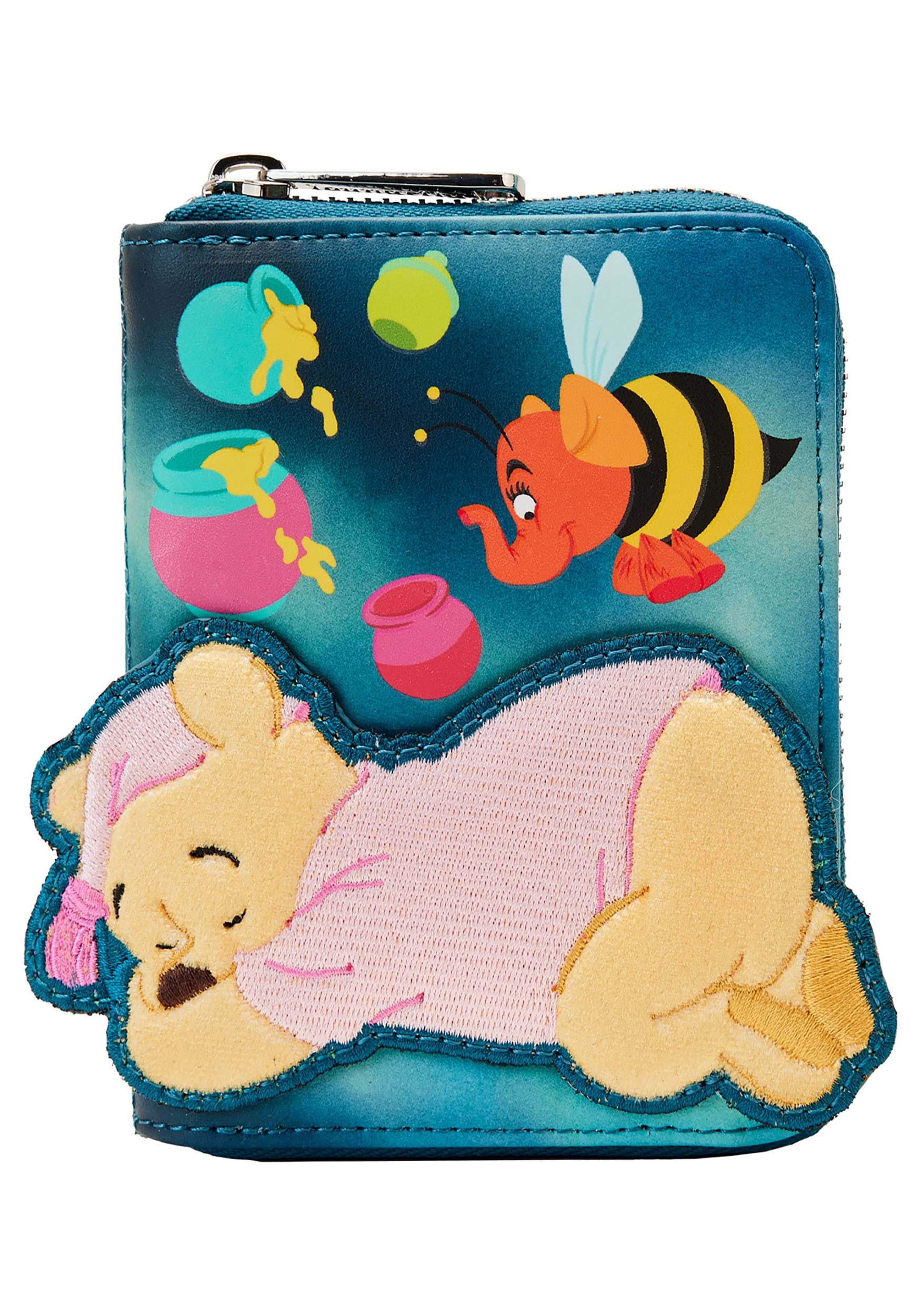 Disney Winnie the Pooh Heffa-Dreams Loungefly Zip Around Wallet