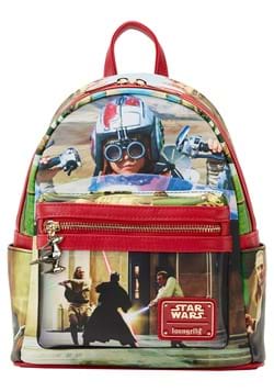 Loungefly Star Wars Scenes Phantom Menace Mini Backpack