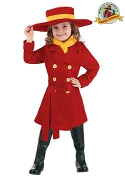 Girls Carmen Sandiego Toddler Costume