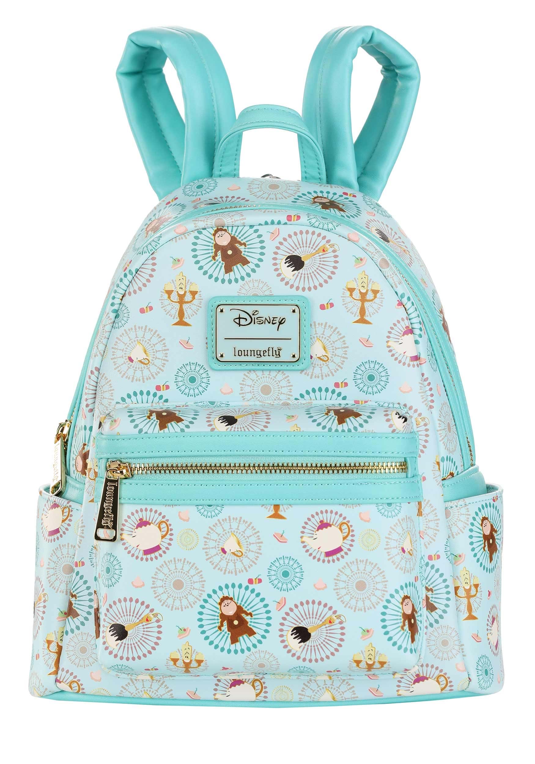 Beauty and the Beast Be Our Guest Mini Backpack by Loungefly | Exclusive Bags