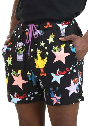 Adult Cakeworthy Sesame Street Stars Shorts