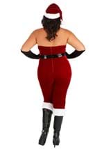 Womens Plus Size Sexy Santa Bodysuit Costume Alt 2