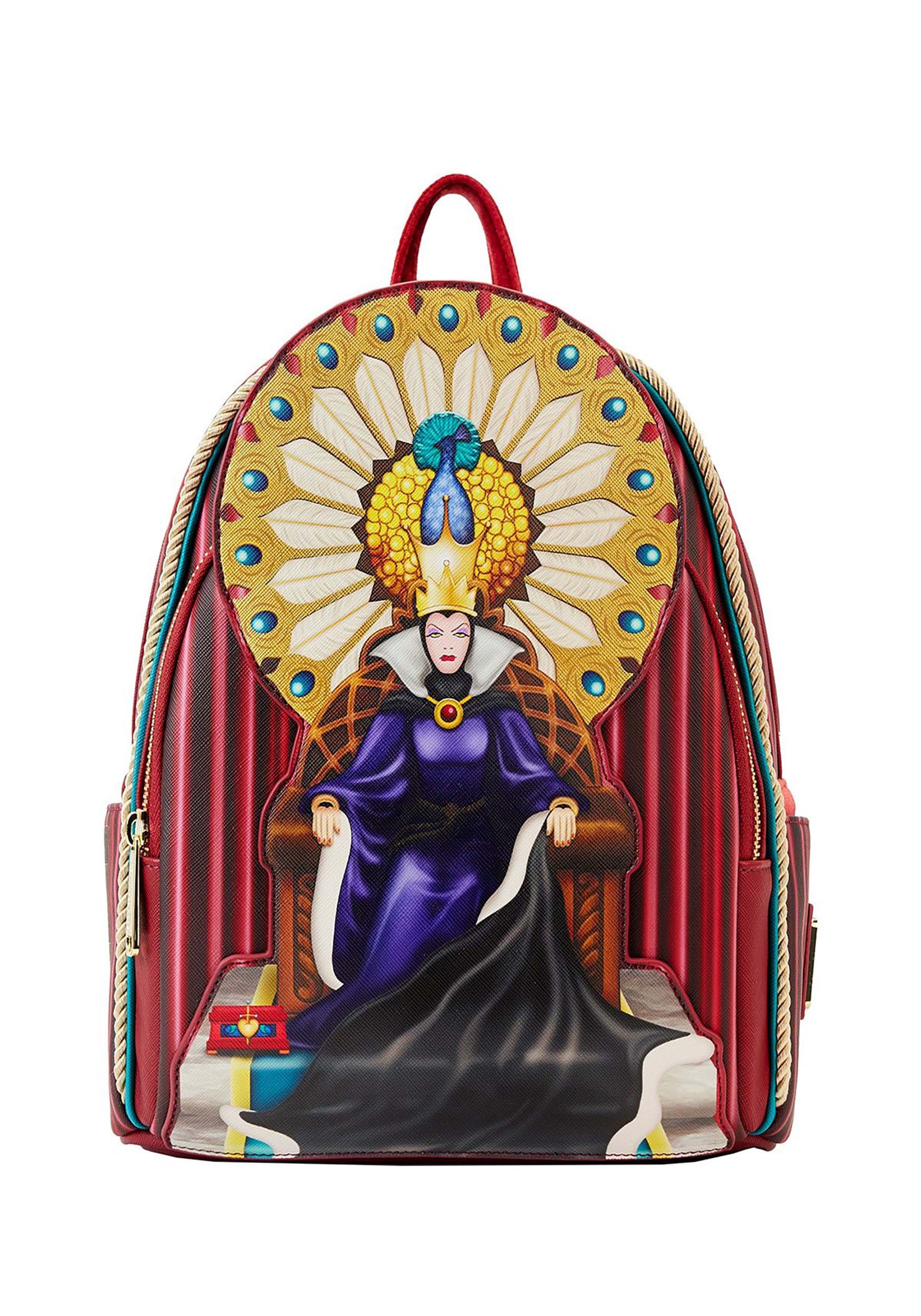 Disney Snow White Evil Queen Throne Mini Backpack by Loungefly