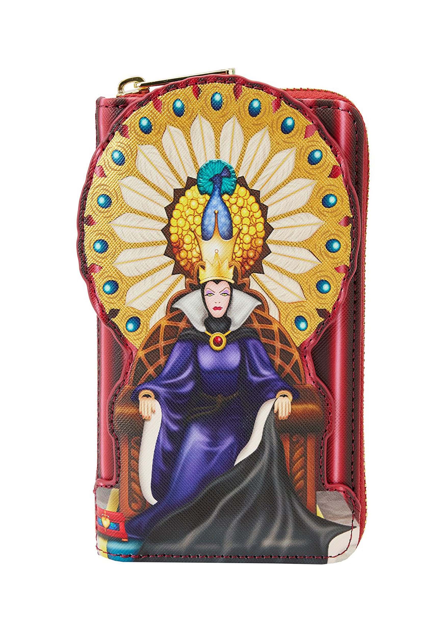 Disney Snow White Evil Queen Throne Wallet by Loungefly