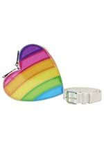 Loungefly Lisa Frank Logo Heart Rainbow Mini Backpack Alt 4