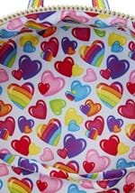 Loungefly Lisa Frank Logo Heart Rainbow Mini Backpack Alt 5