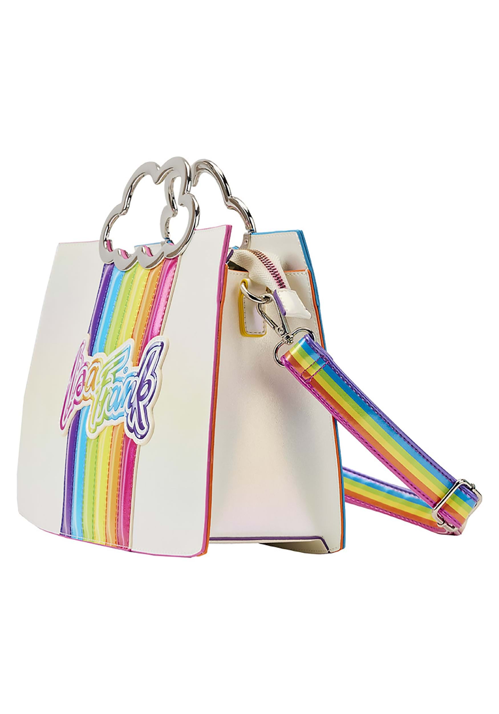 Kids Girls Crossbody Purse Love Heart Shape Rainbow - Walmart.com