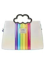 LF LISA FRANK RAINBOW CLOUD HANDLE CHAIN STRAP CROSS BODY BA