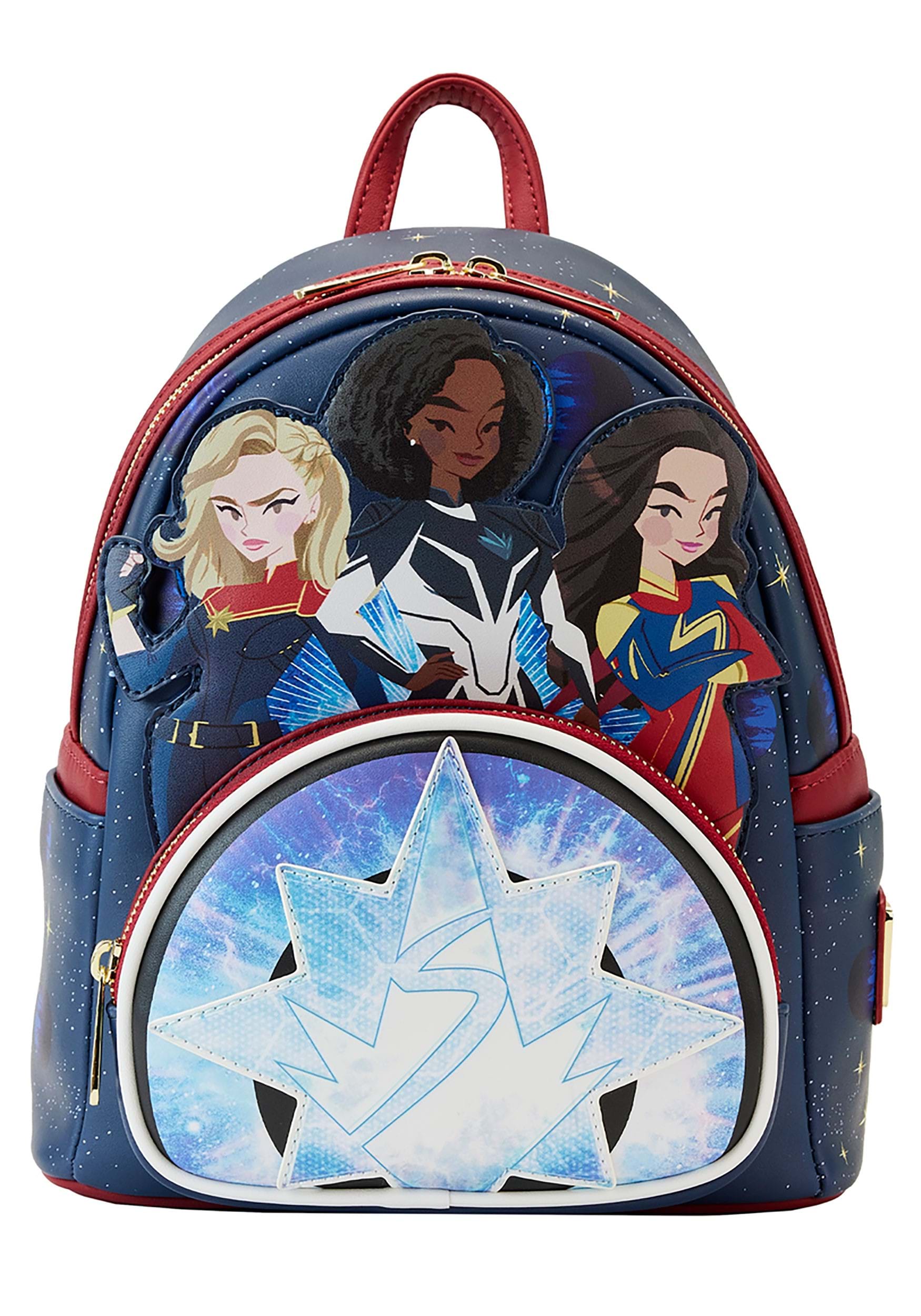 Loungefly Marvel The Marvels Group Mini Backpack by Loungefly | Loungefly Marvel