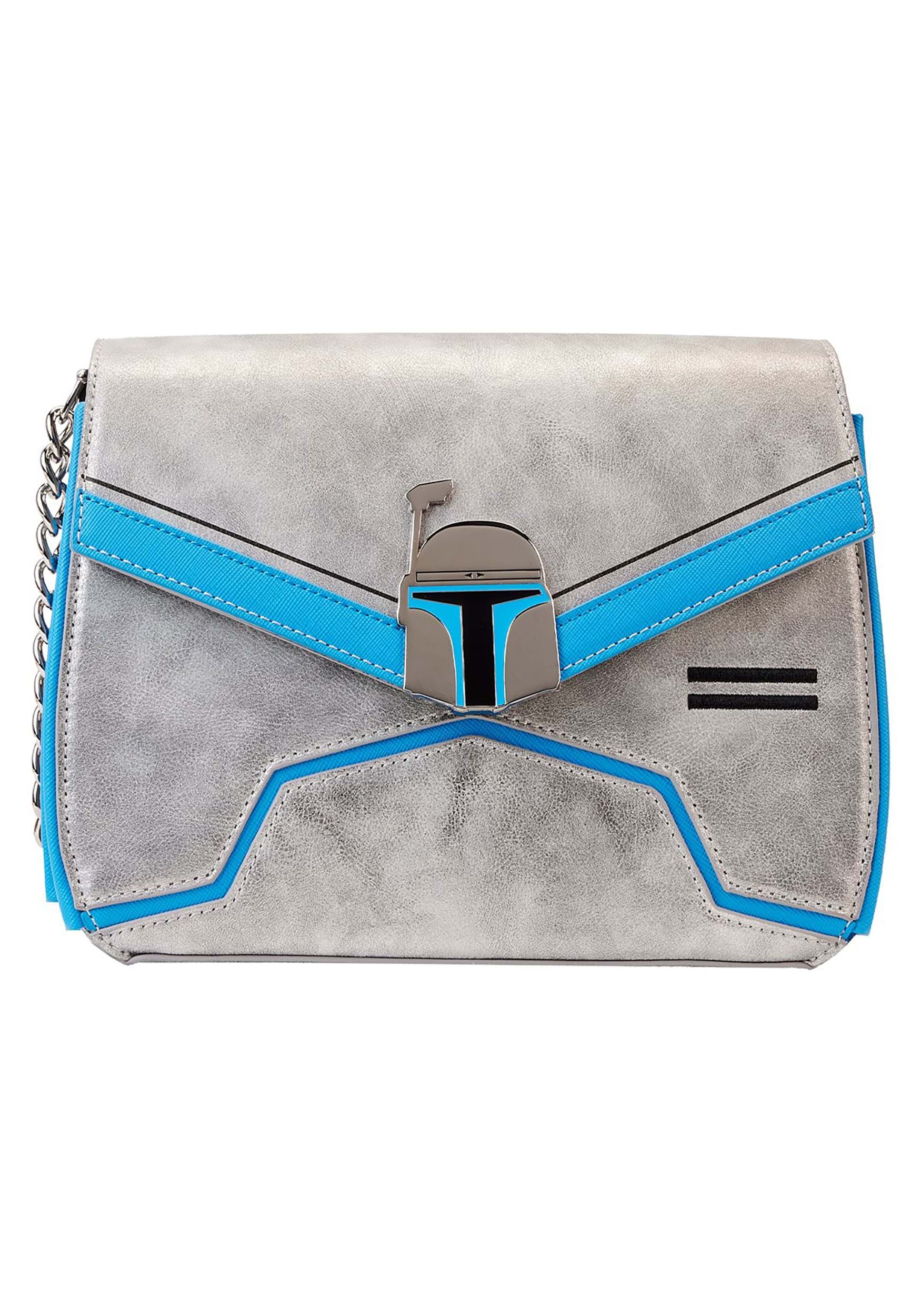 Star Wars Jango Fett Chain Strap Loungefly Crossbody Bag