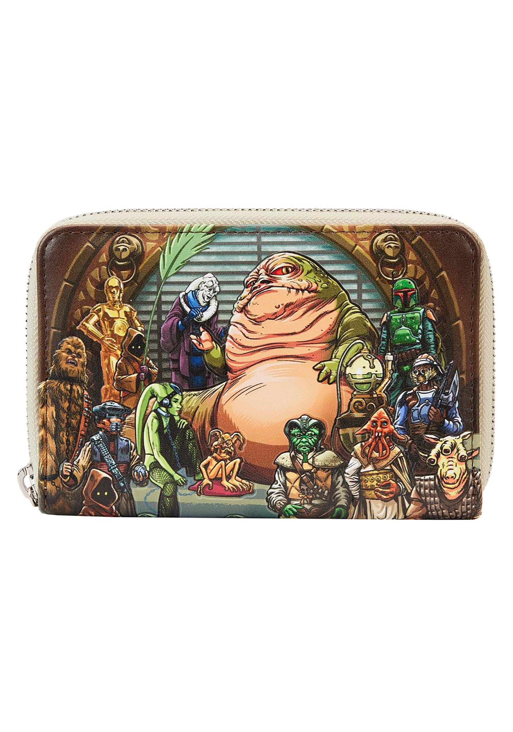 Star Wars Return of the Jedi 40th Anniversary Jabbas Palace Scene Loungefly Wallet
