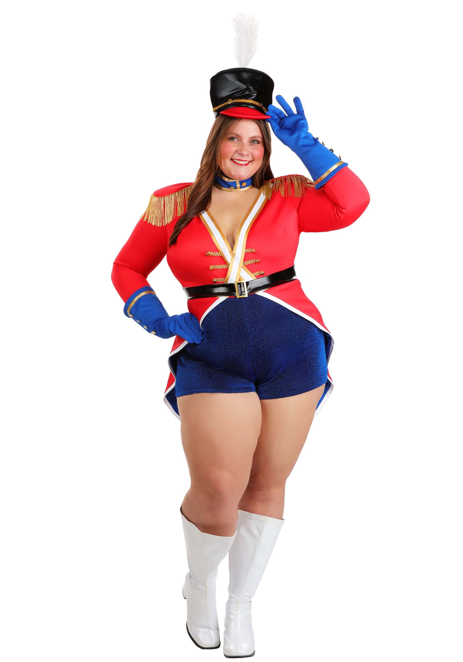 Plus Size Toy Soldier Costume Dress | Christmas Costumes