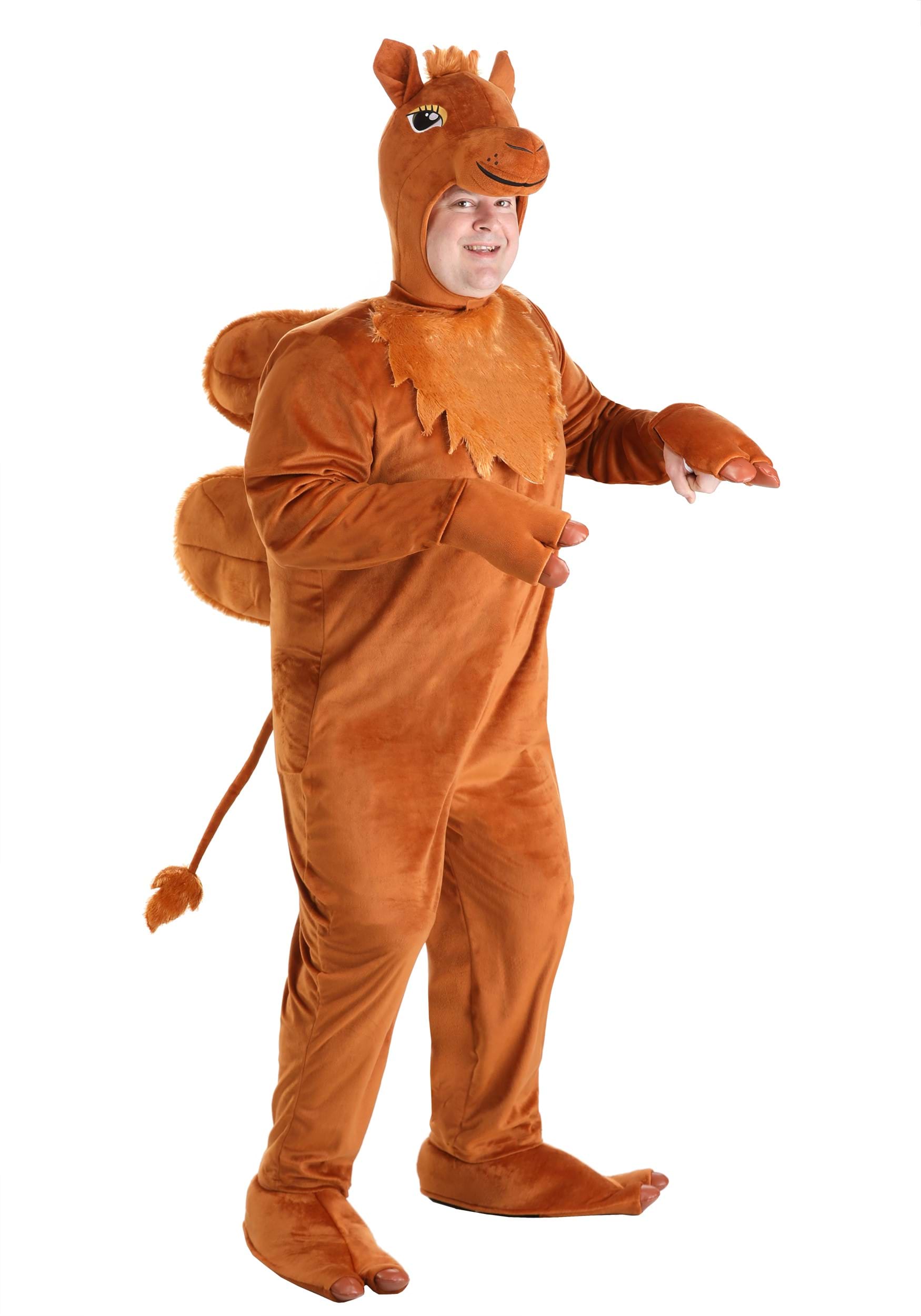 Plus Size Camel Costume Jumpsuit | Adult Animal Costumes