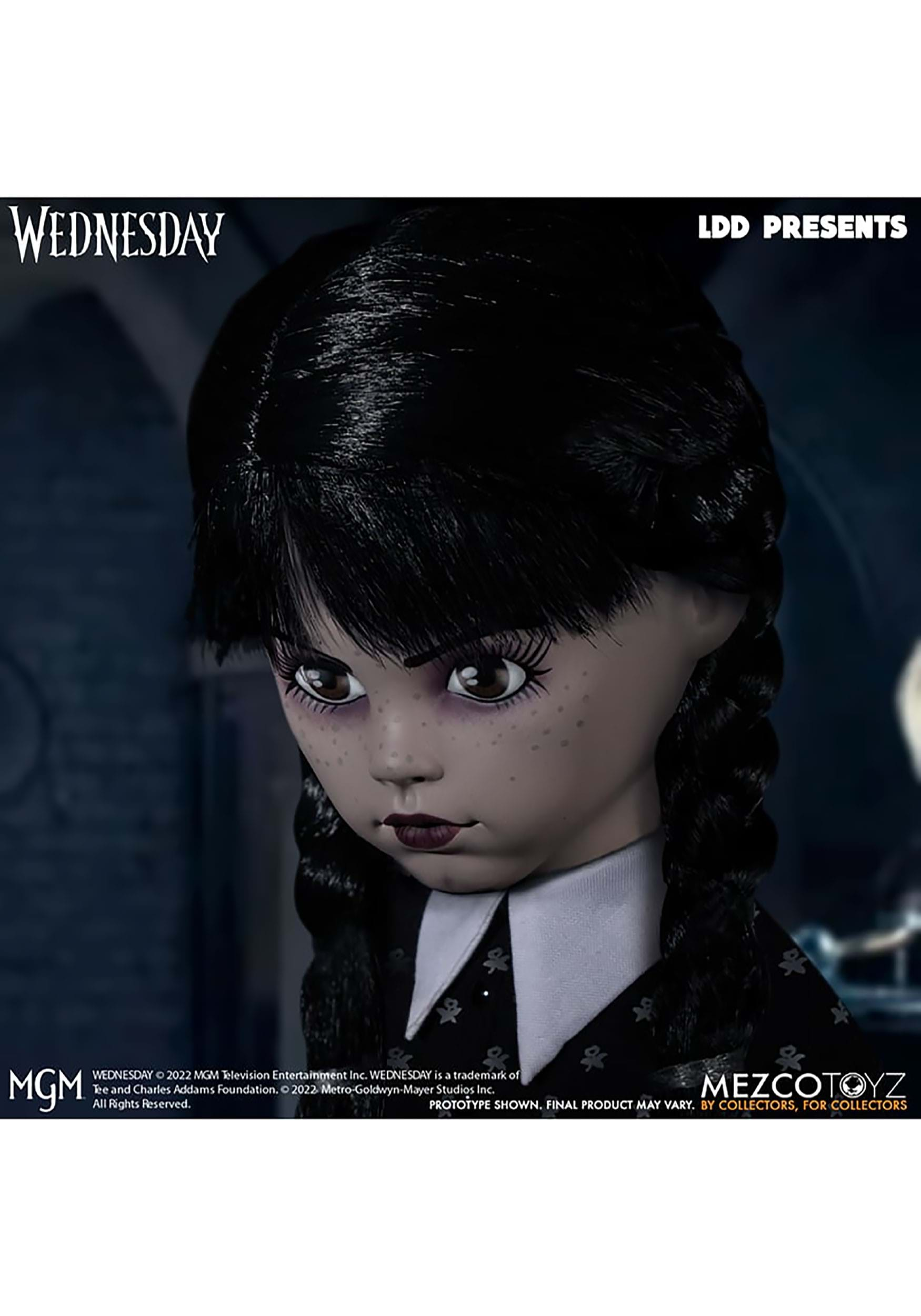 Poupée Mercredi Wednesday, Living Dead Dolls