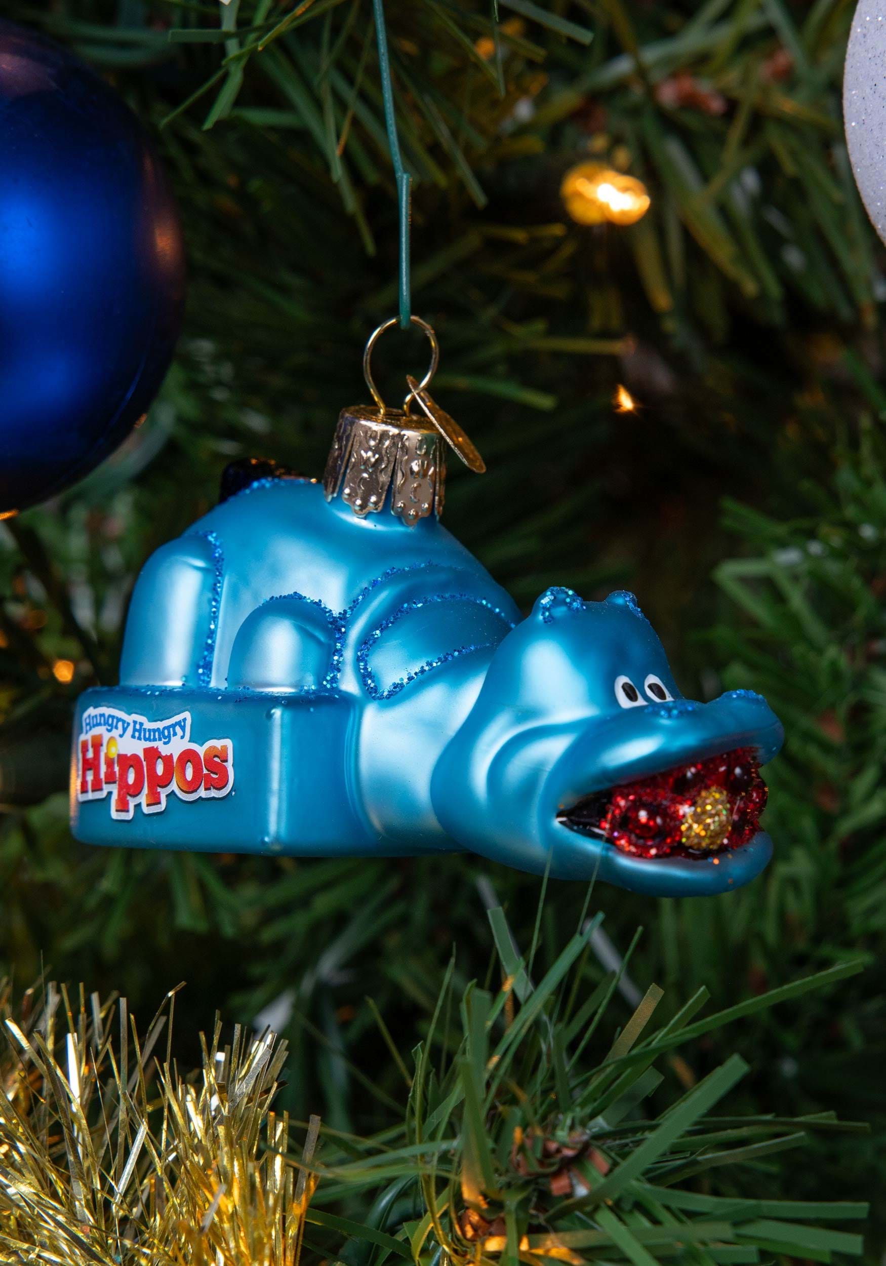 Hungry Hungry Hippo Tree Ornament