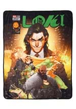 Loki Variant Comic Art Micro Raschel Throw Marvel Alt 1