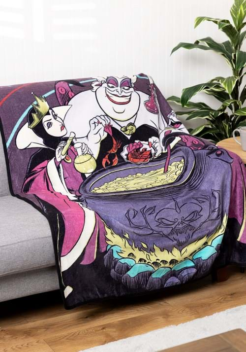 Disney Villains Cooking Up Trouble Micro Raschel Throw