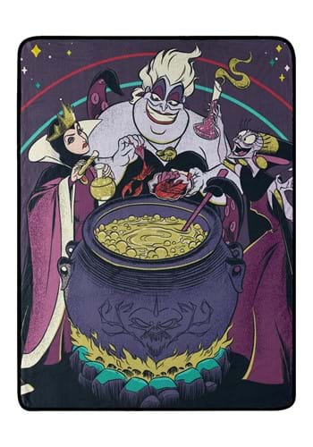 UPC 190604610610 product image for Disney Villains Cooking Up Trouble Micro Raschel Throw | upcitemdb.com