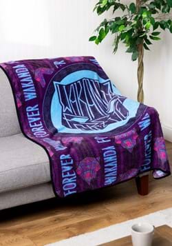 Black Panther Wakanda Forever Sign of Strength Blanket