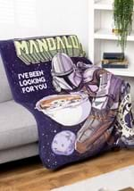 Star Wars Mandalorian Bounty Hunting Micro Raschel Blanket