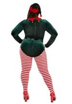 Plus Size Sexy Santa Elf Women's Costume Alt 2