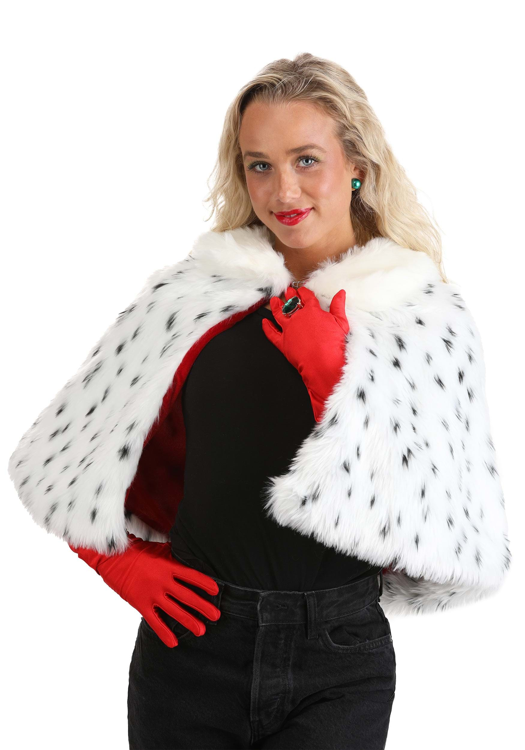 101 Dalmatians Cruella Capelet & Gloves