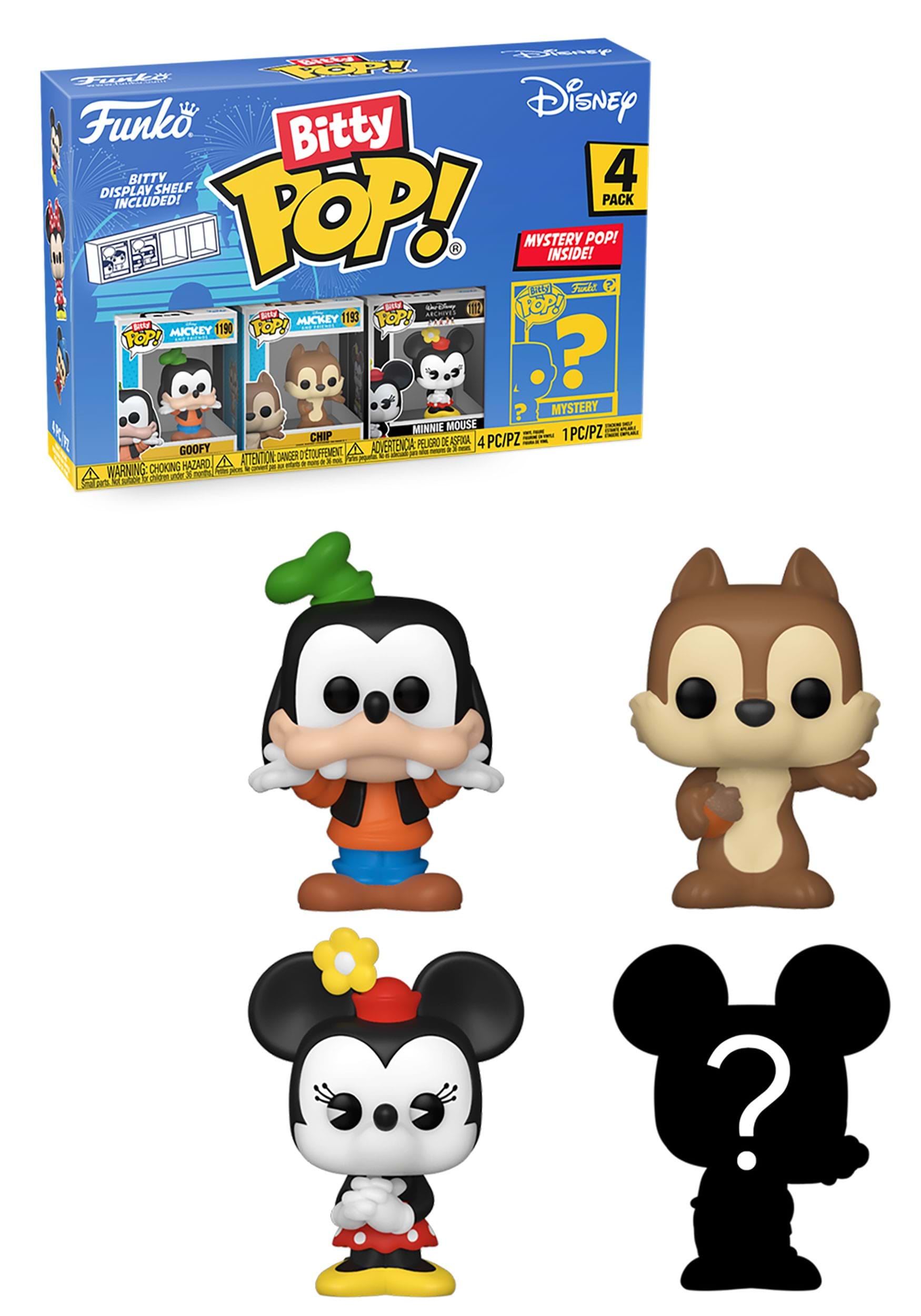 4 Pack Bitty POP! Disney Goofy | Funko Bitty POPs