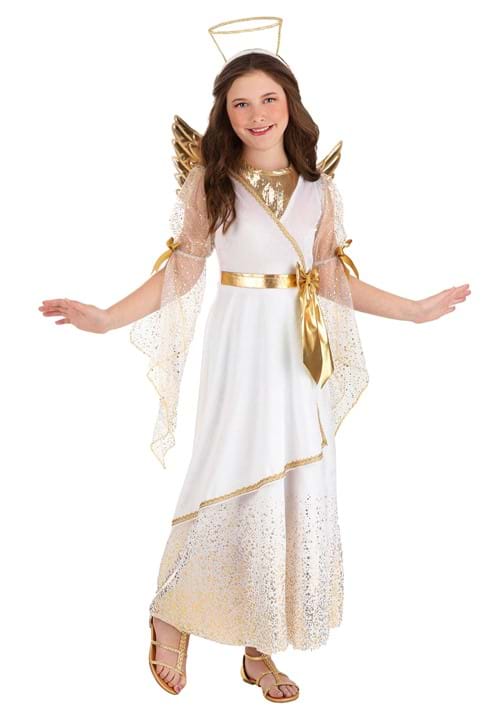 Golden Angel Girl's Costume