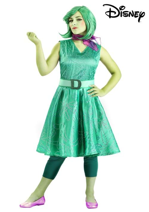 Womens Disney Pixar Inside Out Disgust Costume