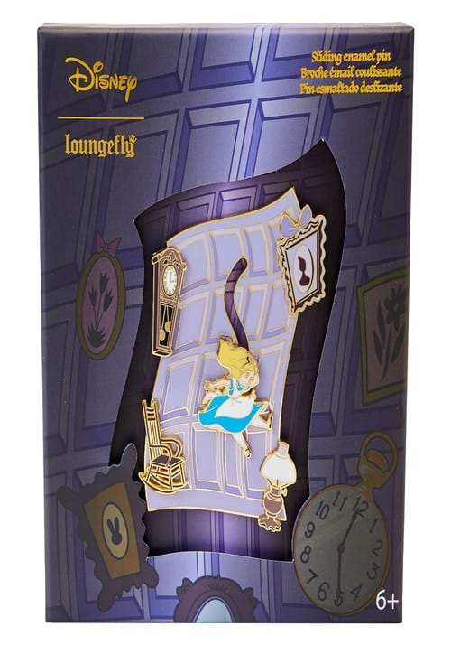 Loungefly Disney Alice In Wonderland Falling Down Pin