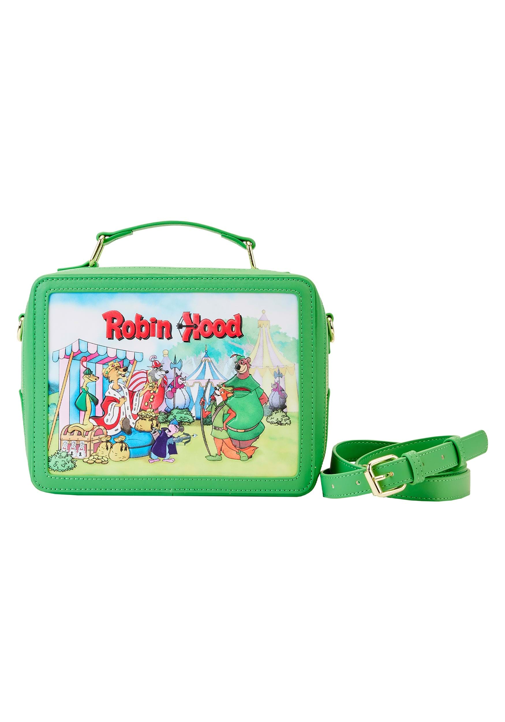 Disney Robin Hood Lunchbox Crossbody Purse by  Loungefly