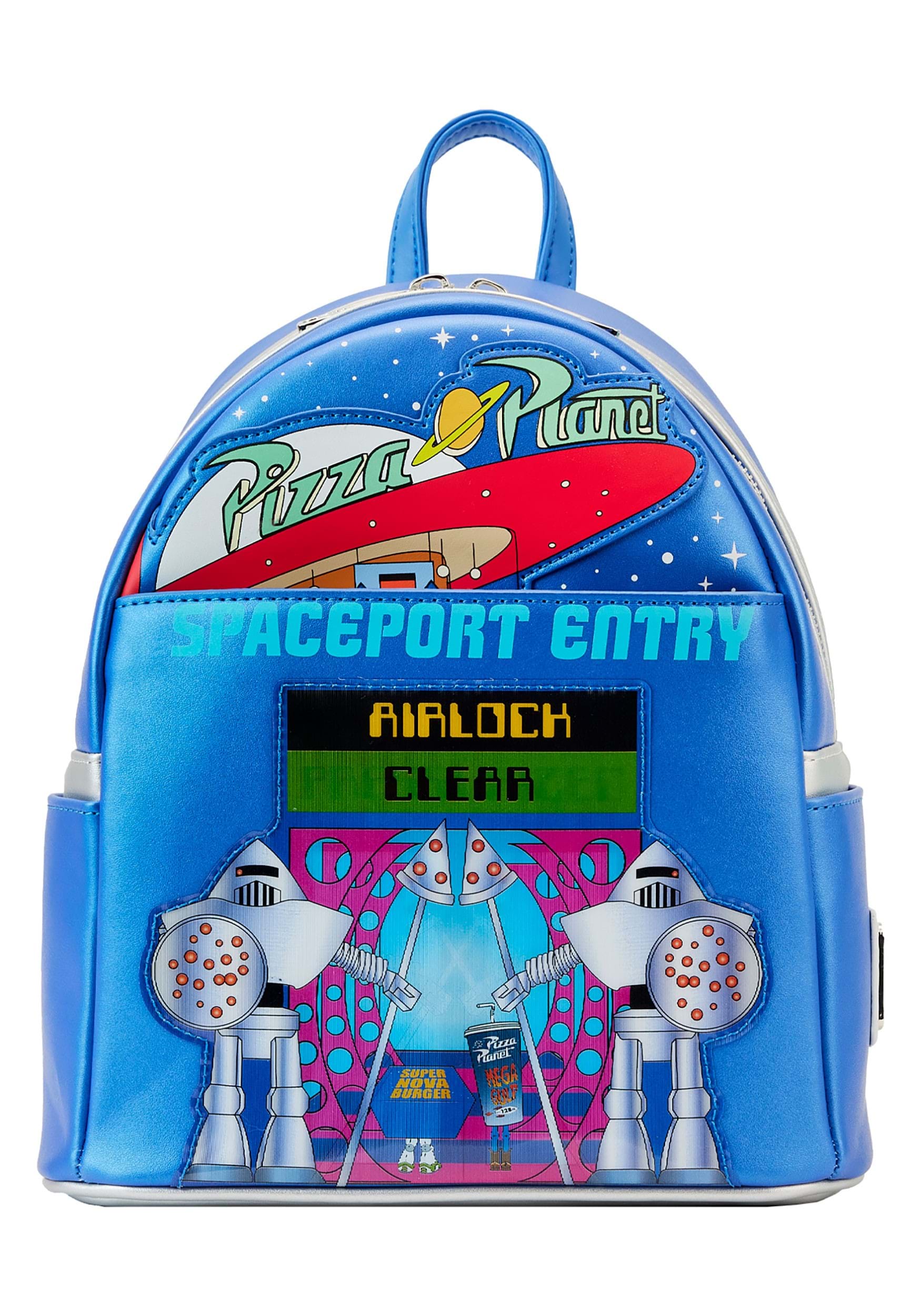 Loungefly Pixar Toy Story Pizza Planet Space Entry Mini Backpack