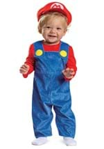 Super Mario Bros Infant Posh Mario Costume Front