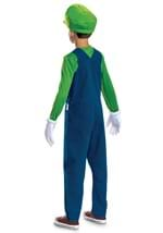 Kid's Super Mario Bros Child Premium Luigi Costume Alt1