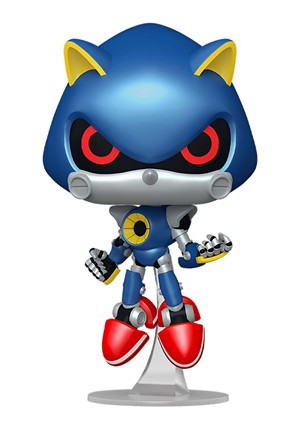 Funko Pop Sonic The Hedgehog - Lot De 2 Figurines Shadow & Super Shadow (Brillent Dans Le Noir) - 9.5cm
