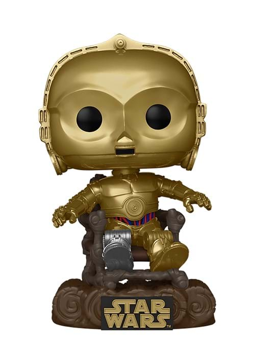 POP Star Wars Return of the Jedi 40th C3P0 in Chair