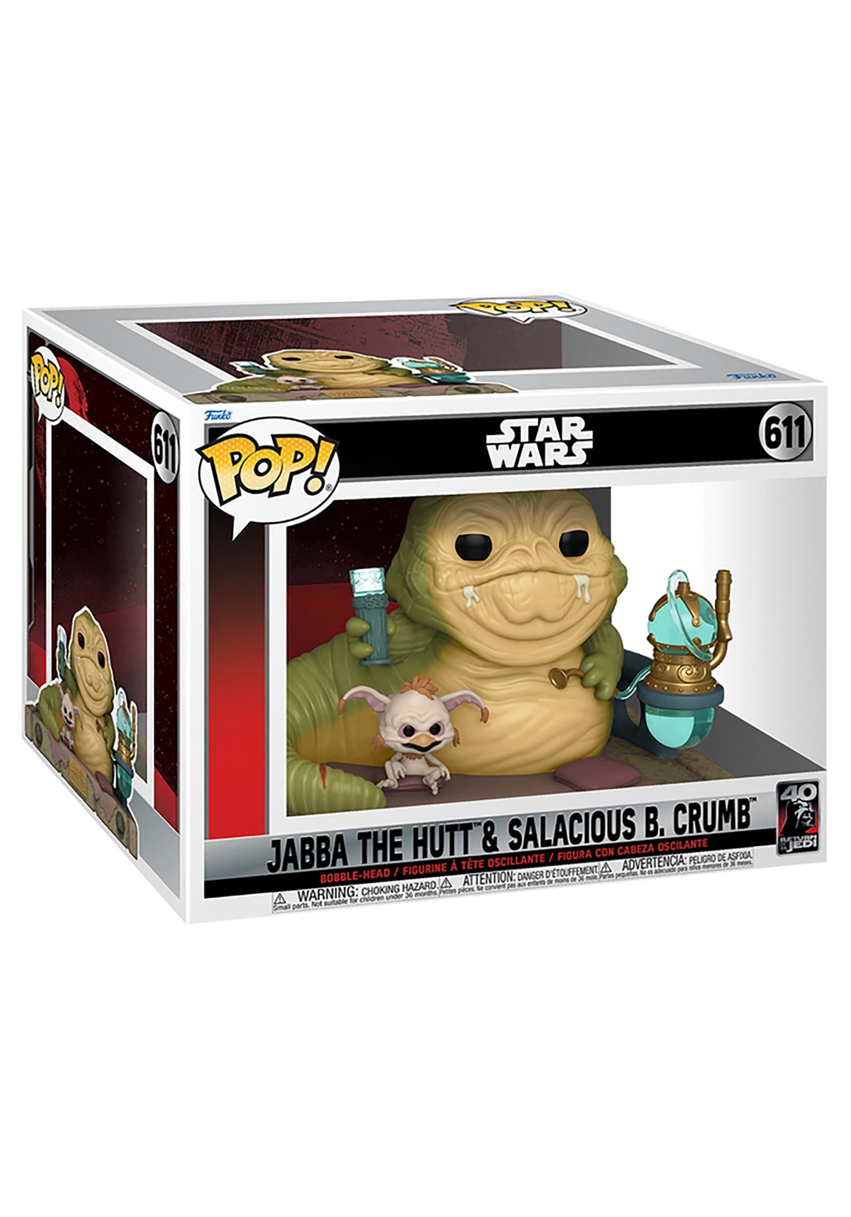 POP! Deluxe: Return of the Jedi 40th Anniversary - Jabba with Salacious
