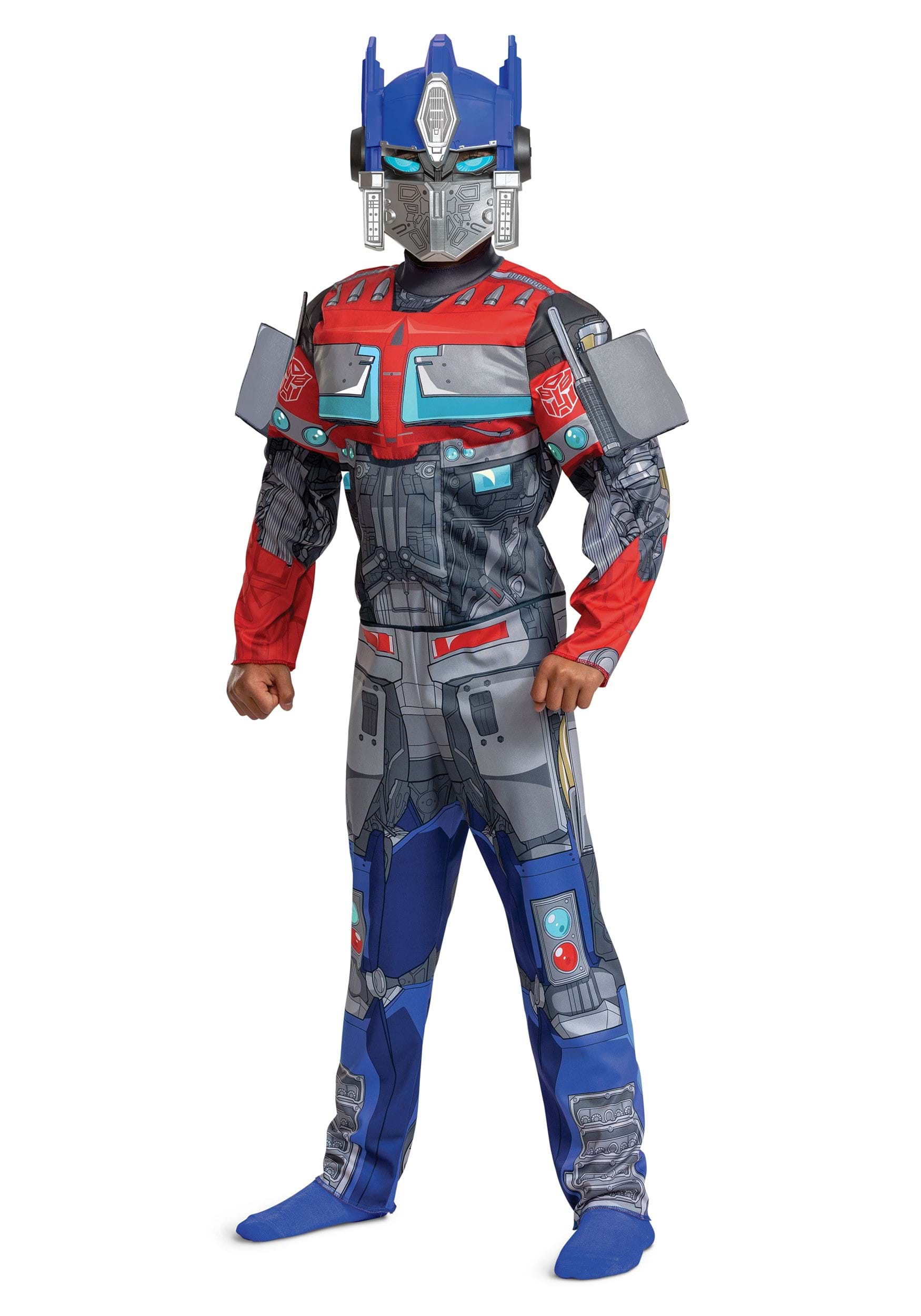 Photos - Fancy Dress RISE Disguise Transformers  of the Beasts Optimus Prime Costume for Kids Bl 