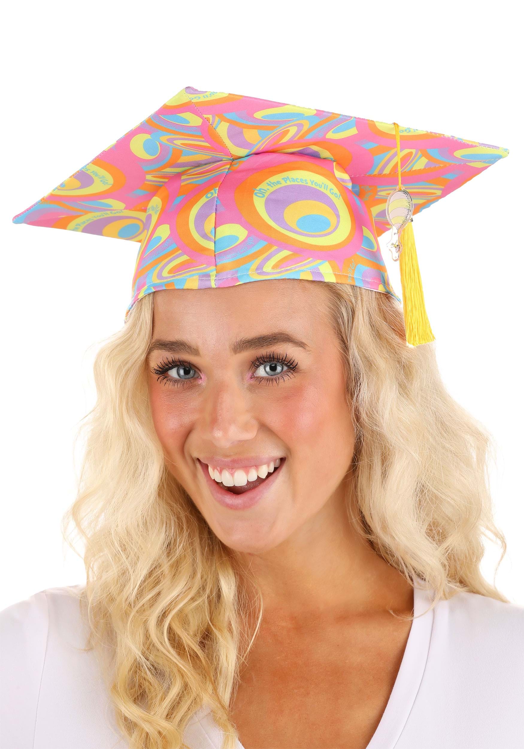Oh, the Places Youll Go Dr. Seuss Graduation Hat | Dr. Seuss Accessories