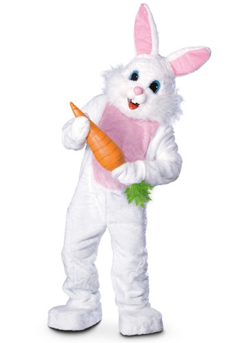 Mascot Easter Bunny Adult Costume