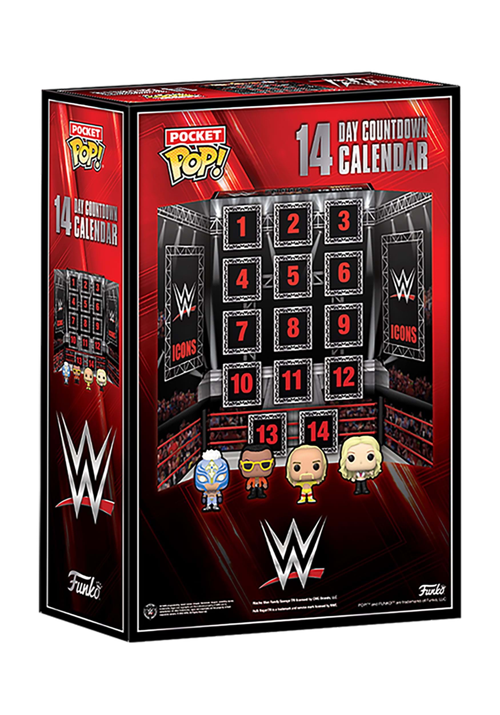 POP! WWE 14 Day Countdown 2023 Calendar