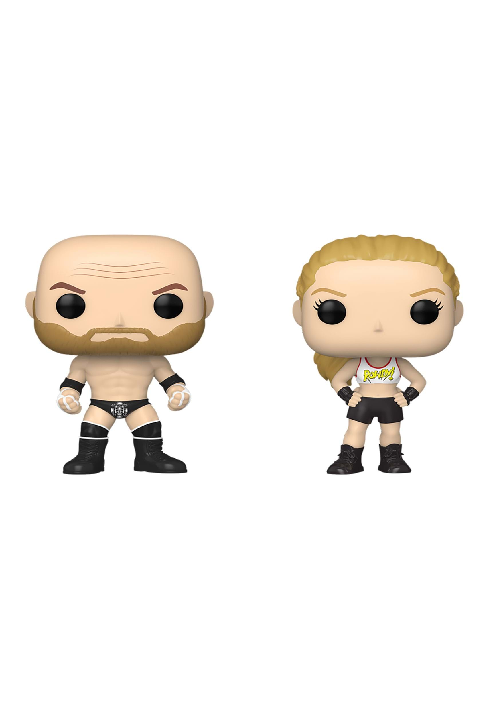 Funko POP! WWE: Triple H and Rhonda Rousey 2-Pack