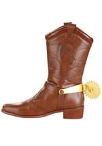 Mens Pixar Toy Story Woody Costume Boots Alt 5