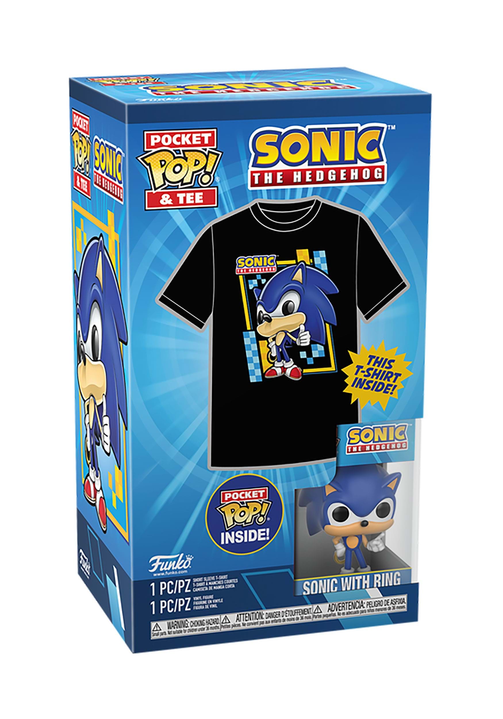 Funko Pocket POP! & Tee: Sonic The Hedgehog , Funko Apparel