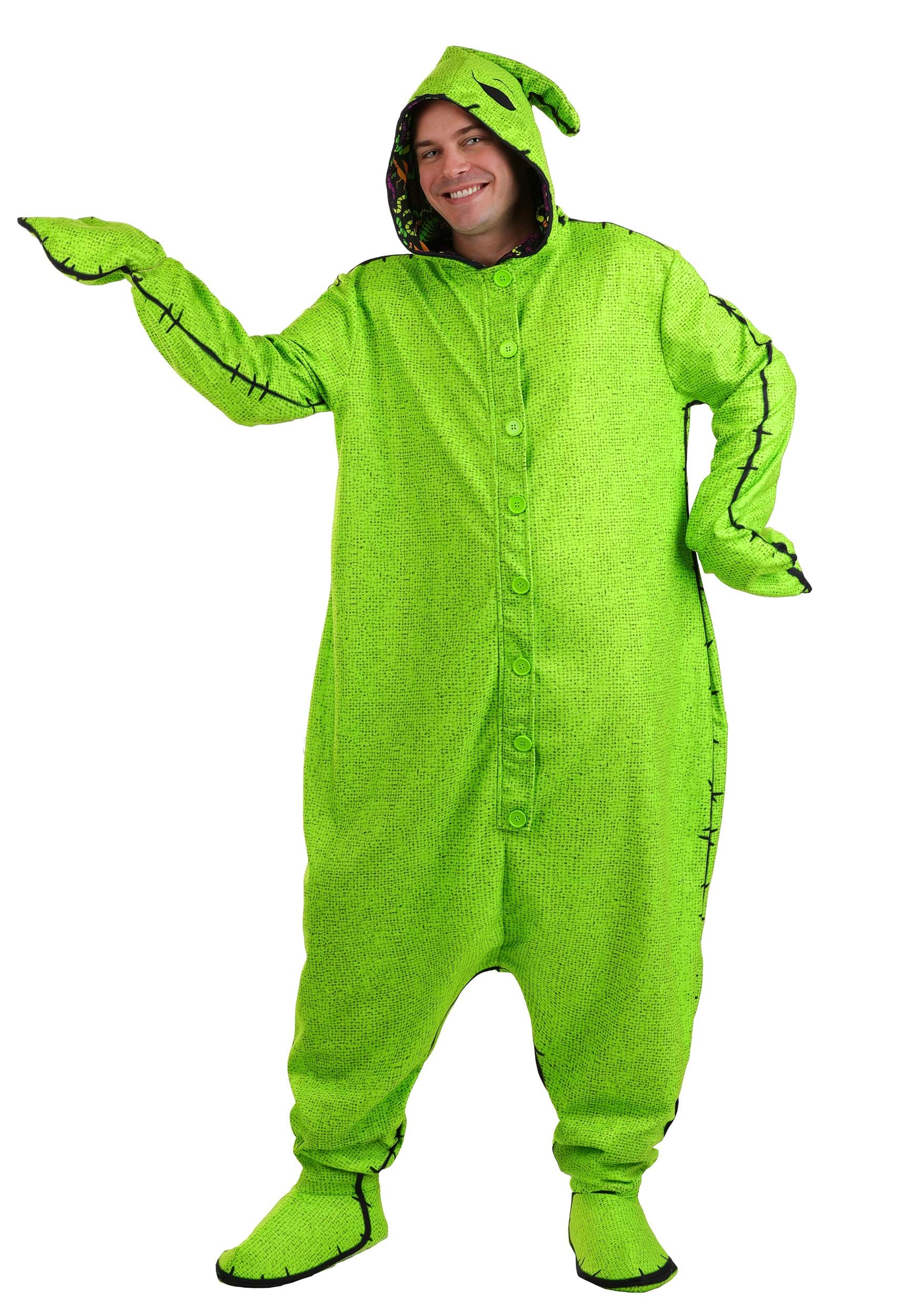 Adult Disney Oogie Boogie Onesie Costume | Disney Costumes