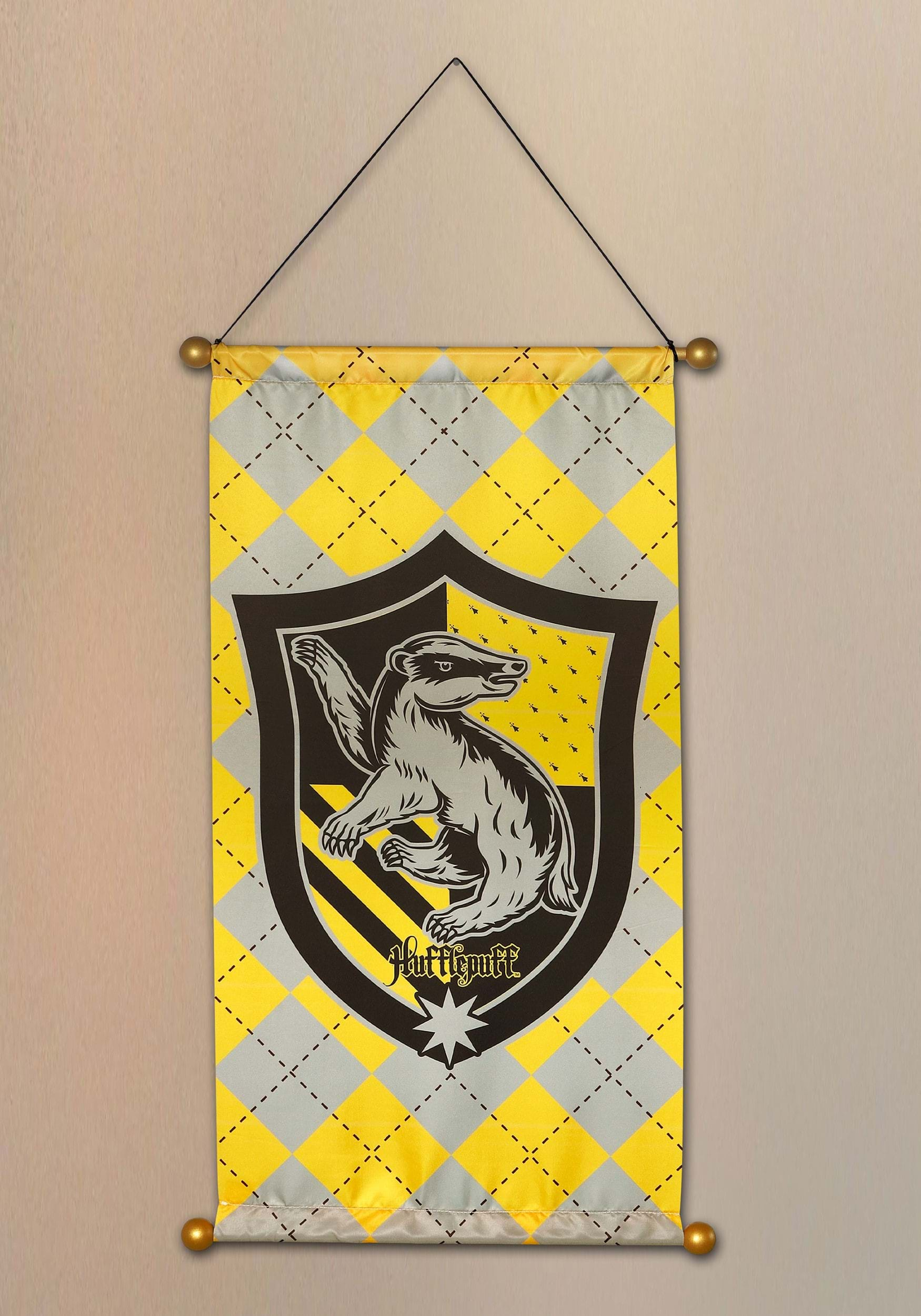 Hogwarts House Banners: Gryffindor, Ravenclaw, Hufflepuff