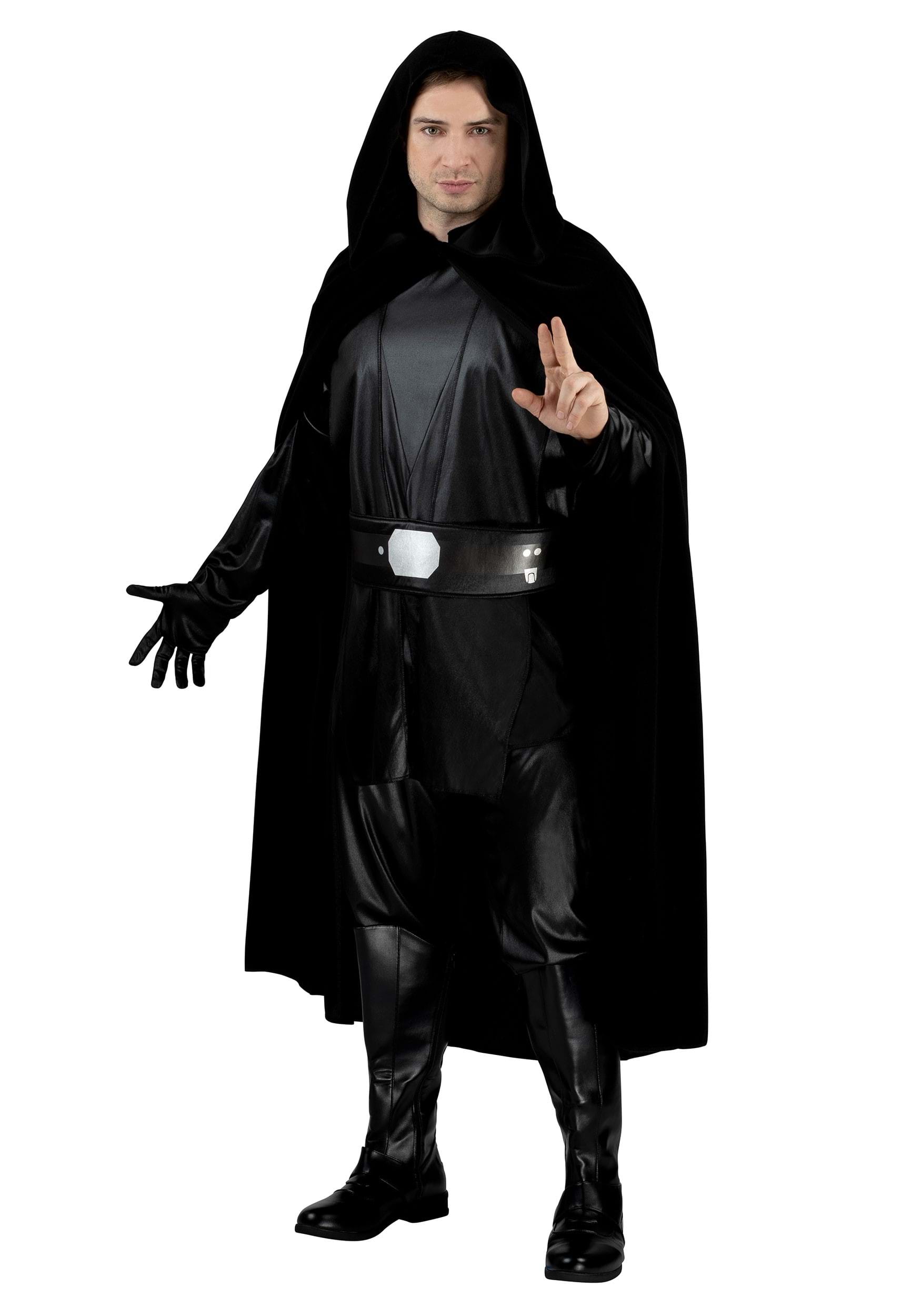 Photos - Fancy Dress Jazwares Star Wars Luke Skywalker Qualux Adult Costume Black/Gray JWC1 