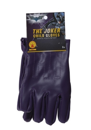 Child Purple Joker Gloves 