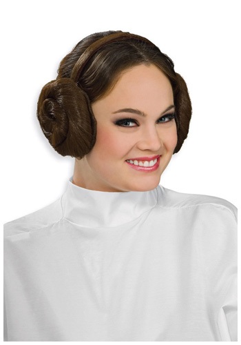 Women Star Wars Princess Leia Bun Headpiece