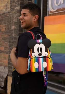 Disney Loungefly Mickey Mouse Pride Mini Backpack-1